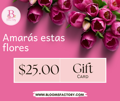 Blooms Factory | Tarjeta de regalo