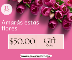 Blooms Factory | Tarjeta de regalo